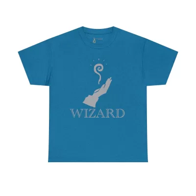 Wizard | Unisex Class T-shirt | Dungeons and Dragons Style | Pathfinder Style | Fantastic Gift | Metal D20 Shirt | Dragon Dice Shirt - Image 74