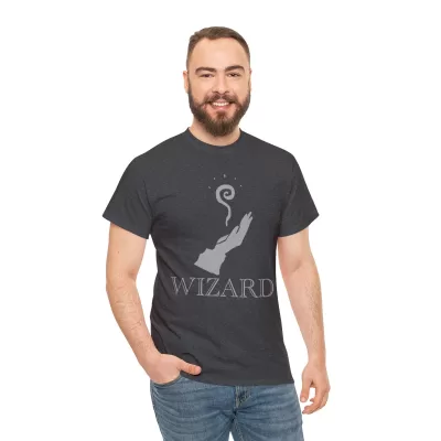 Wizard | Unisex Class T-shirt | Dungeons and Dragons Style | Pathfinder Style | Fantastic Gift | Metal D20 Shirt | Dragon Dice Shirt - Image 61