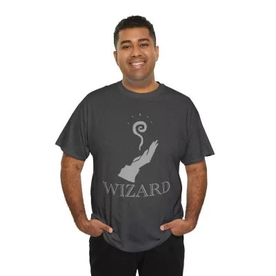 Wizard | Unisex Class T-shirt | Dungeons and Dragons Style | Pathfinder Style | Fantastic Gift | Metal D20 Shirt | Dragon Dice Shirt - Image 68