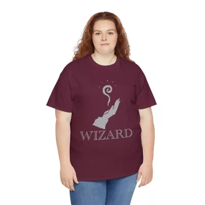 Wizard | Unisex Class T-shirt | Dungeons and Dragons Style | Pathfinder Style | Fantastic Gift | Metal D20 Shirt | Dragon Dice Shirt - Image 43