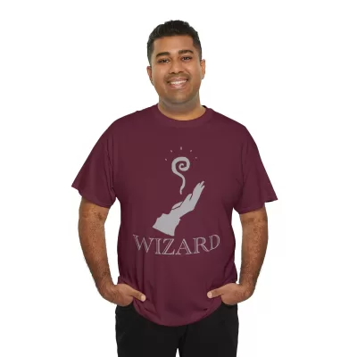 Wizard | Unisex Class T-shirt | Dungeons and Dragons Style | Pathfinder Style | Fantastic Gift | Metal D20 Shirt | Dragon Dice Shirt - Image 44