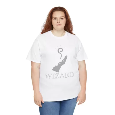 Wizard | Unisex Class T-shirt | Dungeons and Dragons Style | Pathfinder Style | Fantastic Gift | Metal D20 Shirt | Dragon Dice Shirt - Image 19