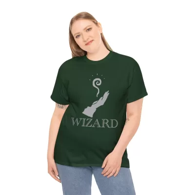 Wizard | Unisex Class T-shirt | Dungeons and Dragons Style | Pathfinder Style | Fantastic Gift | Metal D20 Shirt | Dragon Dice Shirt - Image 53